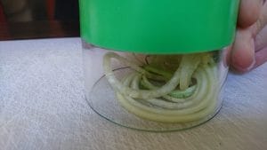 Gemüse Spaghetti Schneider klein