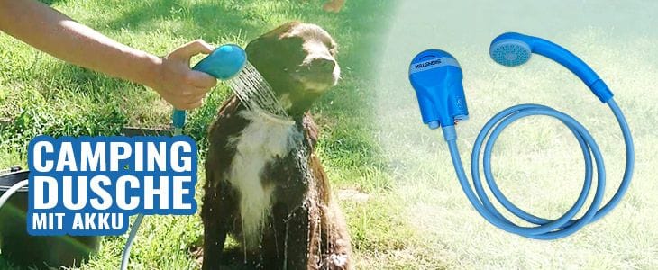 Mytrix Camping Dusche 8000mAh - Tragbare Dusche Mit Temperaturanzeige